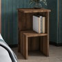 Hanah Home Roisin - Nogal antiguo